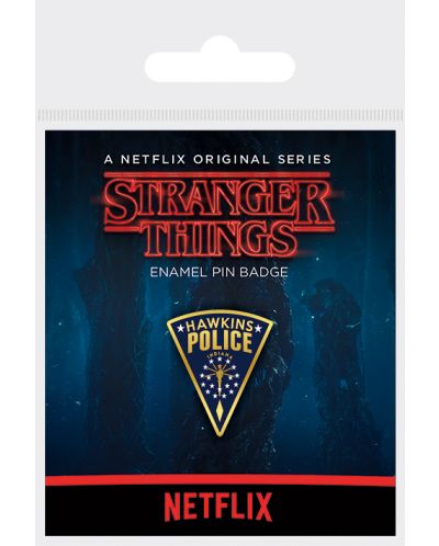 Insigna Pyramid Television:  Stranger Things - Hawkins Police - 1