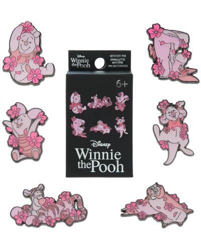 Insigna Loungefly Disney: Winnie the Pooh - Cherry Blossoms (асортимент) - 3