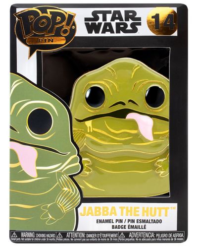 Insigna Funko POP! Movies: Star Wars - Jabba the Hutt #14 - 2