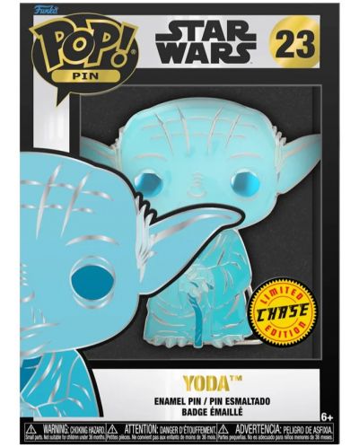 Insigna Funko POP! Movies: Star Wars - Yoda #23 - 6