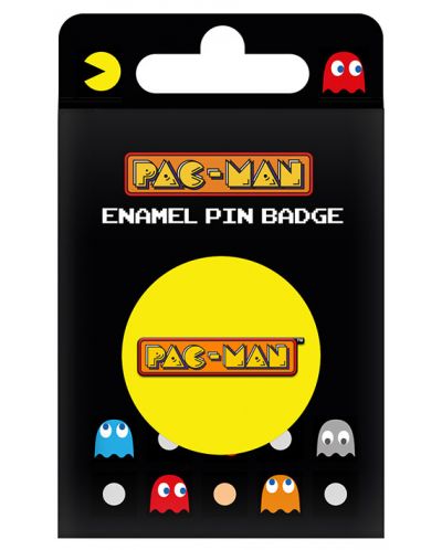 Insigna Pyramid Games: Pac-Man - Logo (Enamel) - 1