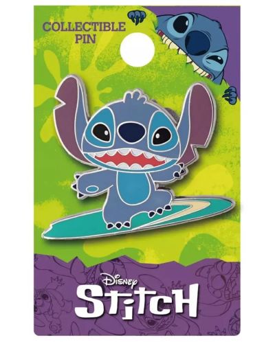 Insigna Monogram Int. Disney: Lilo & Stitch - Surfing Stitch - 2