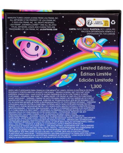Insigna Loungefly Art: Lisa Frank - Zoomer & Zorbit - 6