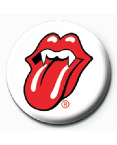 Insigna Pyramid - Rolling Stones (Lips Fangs) - 1