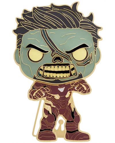 Funko POP! Marvel: Ce se întâmplă dacă...? - Zombie Iron Man (Glows in the Dark) #20 - 1