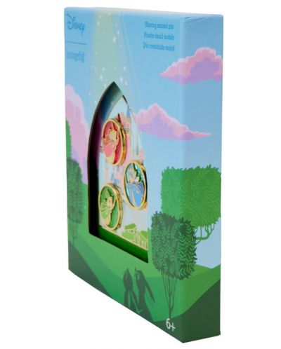 Insigna Loungefly Disney: Sleeping Beauty - Aurora Castle & Fairies (Collector's Box) - 2