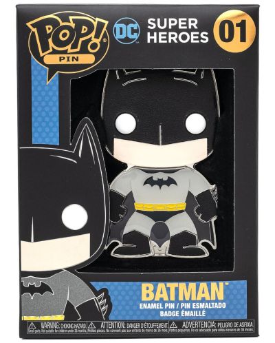 Funko POP! DC Comics: Batman - Batman (DC Super Heroes) #01 - 3