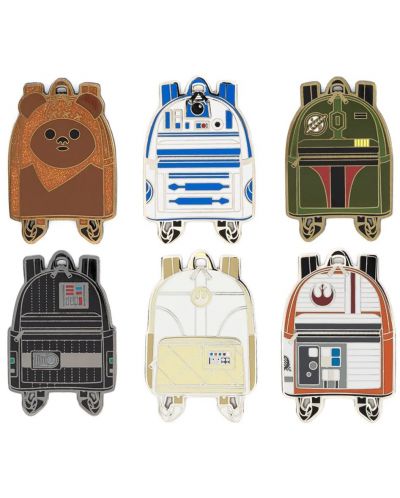 Insignă Loungefly Movies: Star Wars - Backpacks (asortiment) - 1