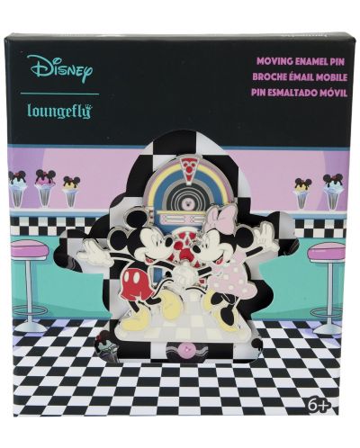Insigna Loungefly Disney: Mickey Mouse - Date Night Drive-In - 1
