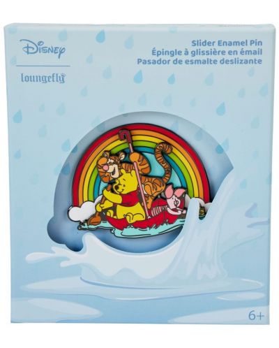 Insigna Loungefly Disney: Winnie the Pooh - Rainy Day (Collector's Box) - 1