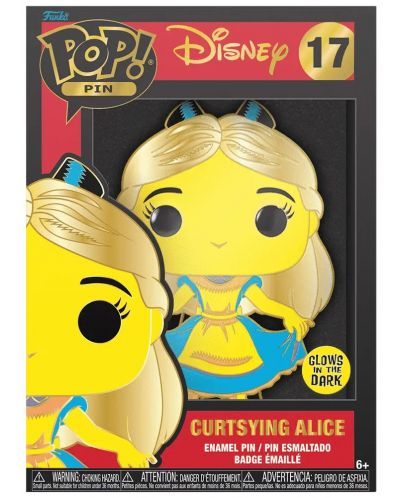 Funko POP! Disney: Alice în Țara Minunilor - Alice încovoiată (Glows in the Dark) #17 - 3