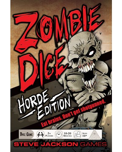 Joc de societate Zombie Dice: Horde Edition - de petrecere - 1