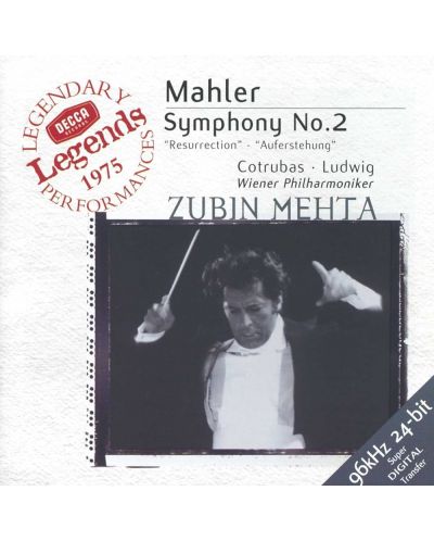 Zubin Mehta - Mahler: Symphony No.2 (CD) - 1