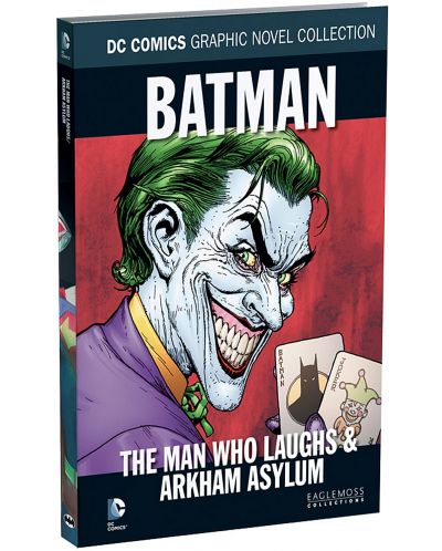 ZW-DC-Book Batman The Man Who Laughs & Arkham Asylum Book - 1