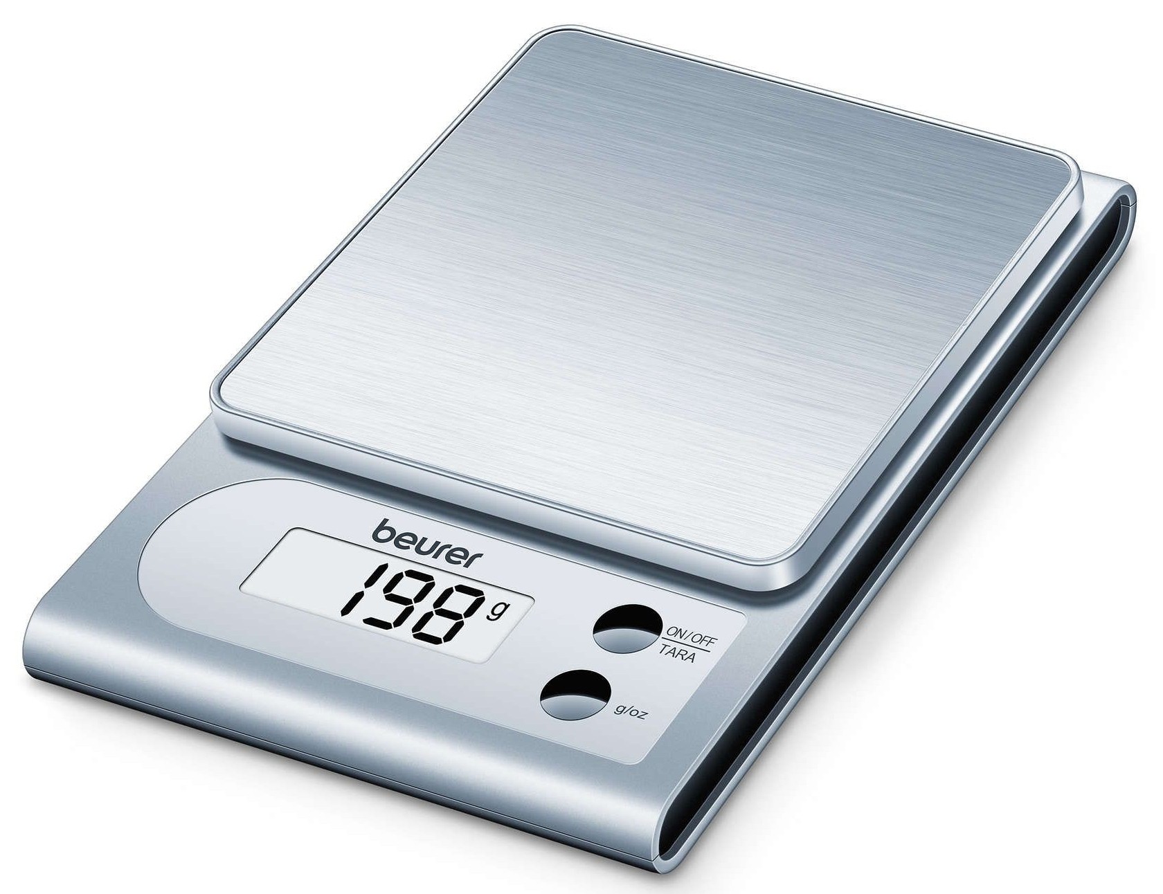 Cantar de bucatarie Beurer - KS 22, 5 kg, argintiu