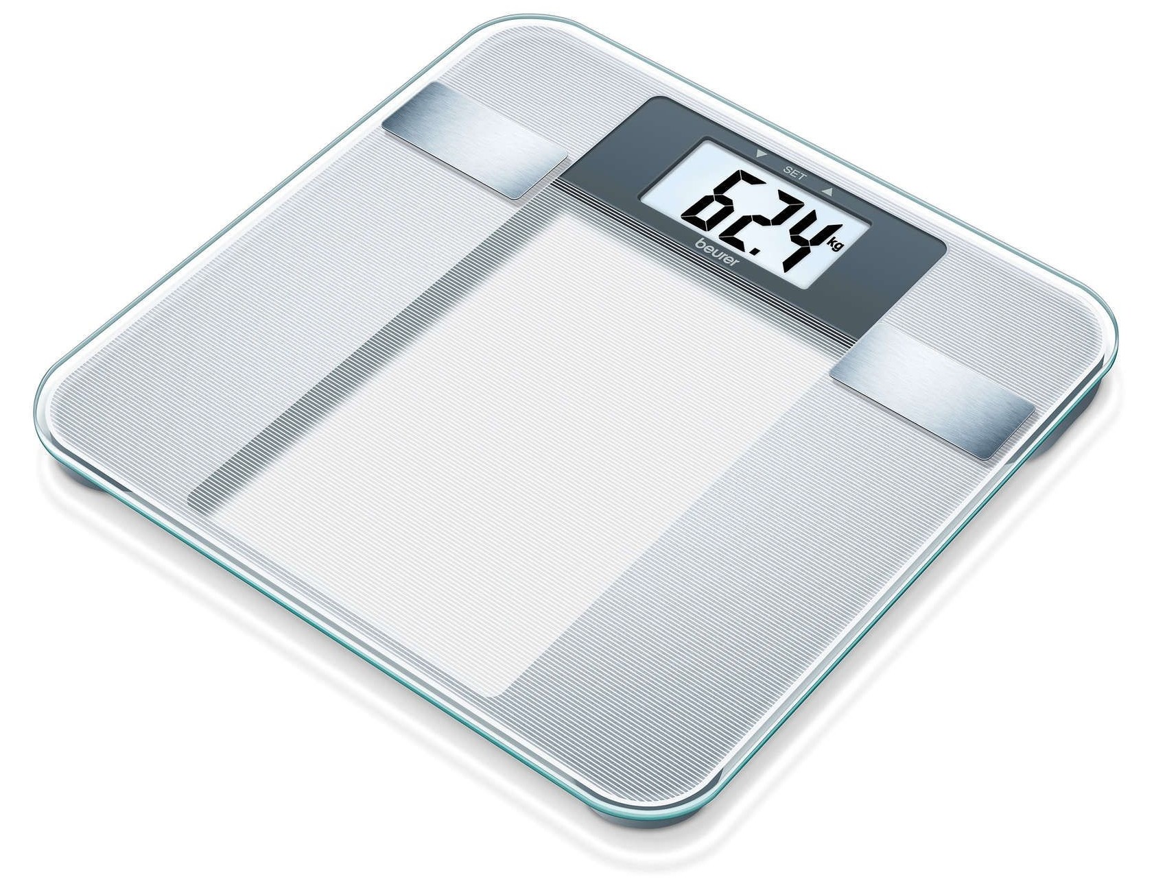 Cantar corporal Beurer - BG 13, 150 kg, gri - imagine 1