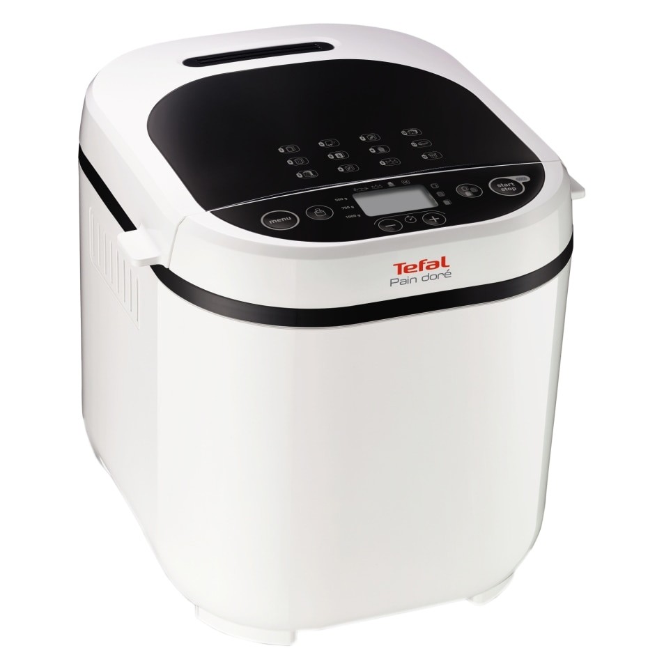 Maşină de pâine Tefal - PF210138, 700W, 12 programe, albă - imagine 1