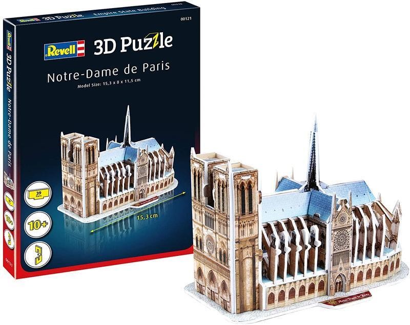 italic campus hill 3D Puzzle Revell - Notre Dame, Paris | Ozone.ro