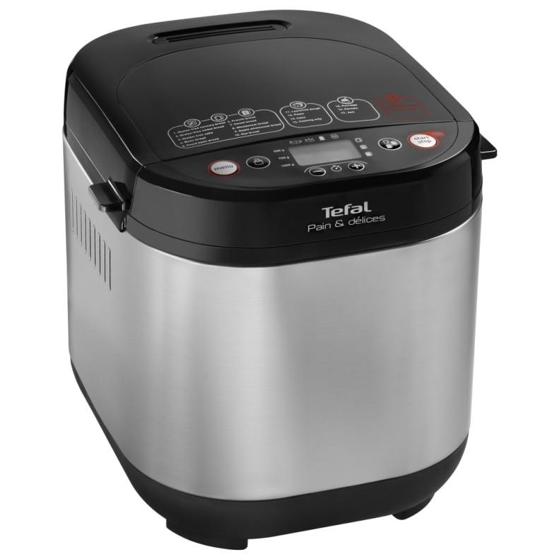 Maşină de pâine Tefal - PF240E38, 720W, 20 programe, gri - imagine 1