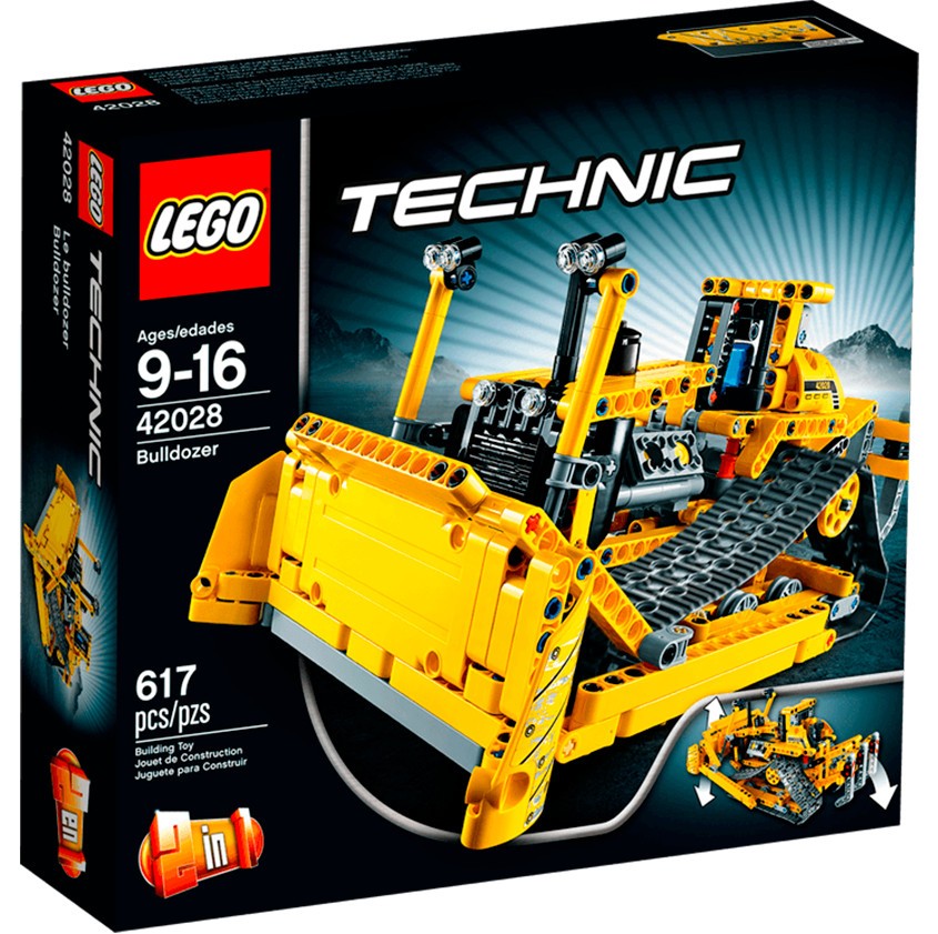 Constructor LEGO Technic - Buldozer (42028) | Ozone.ro
