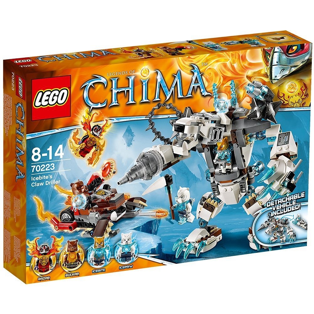 LEGO Legends of Chima: Icebite Nail Digger (70223) | Ozone.ro