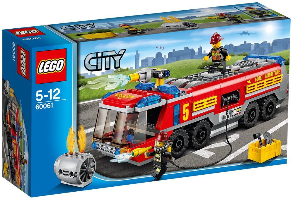 Constructor Lego City Camion de pompieri pentru aeroport 60061