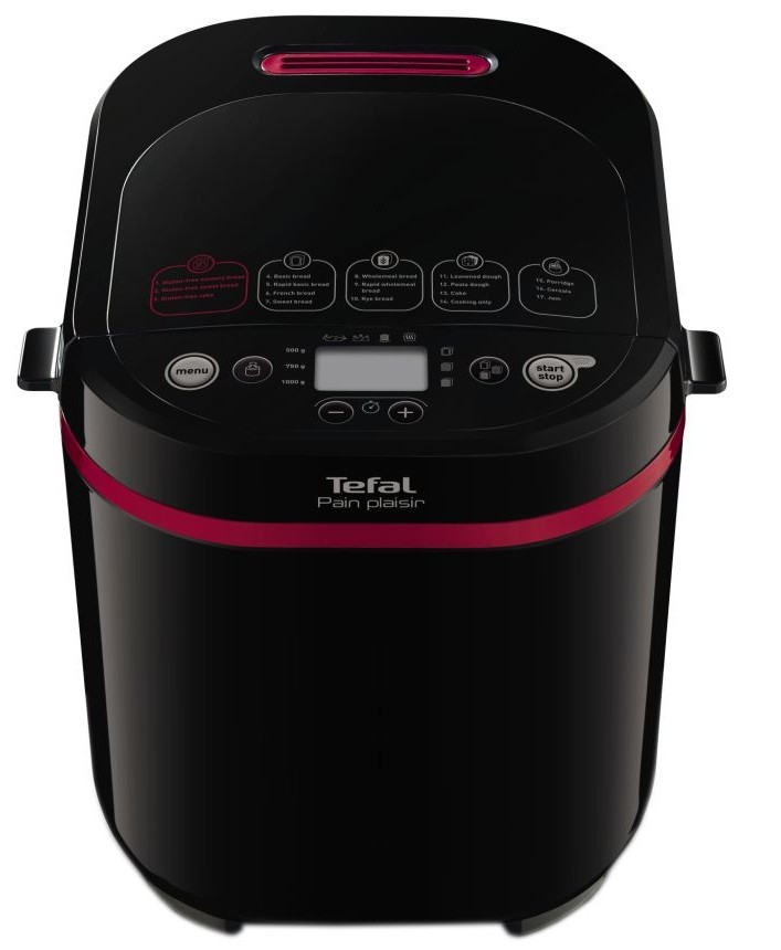 Maşină de pâine Tefal - PF220838, 650W, 17 programe, neagră - imagine 1