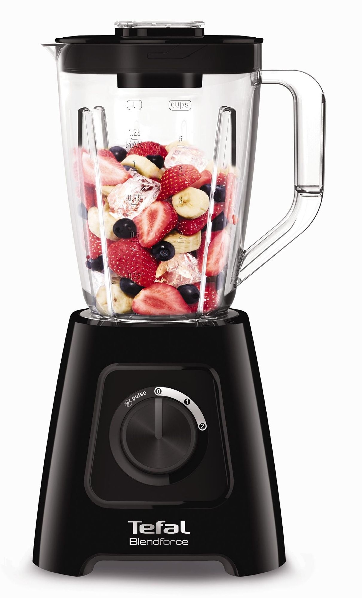 Blender Tefal - BL420838, 2 l, 3 viteze, 600W, negru | Ozone.ro