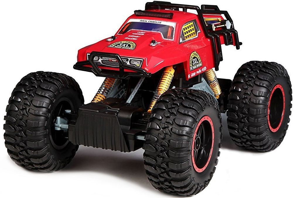 Jeep cu telecomanda Maisto Rock Crawler 3XL rosu Ozone.ro