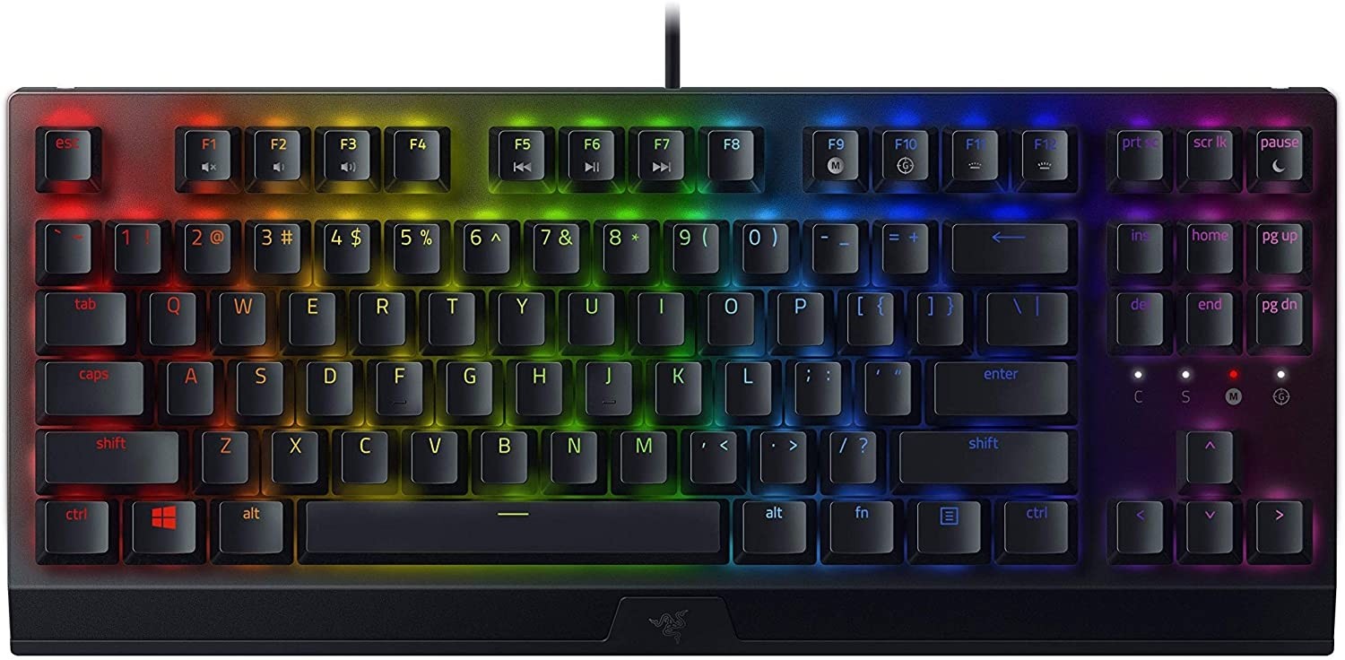 Tastatură mecanică Razer - BlackWidow V3 Tenkeyless, Green, RGB
