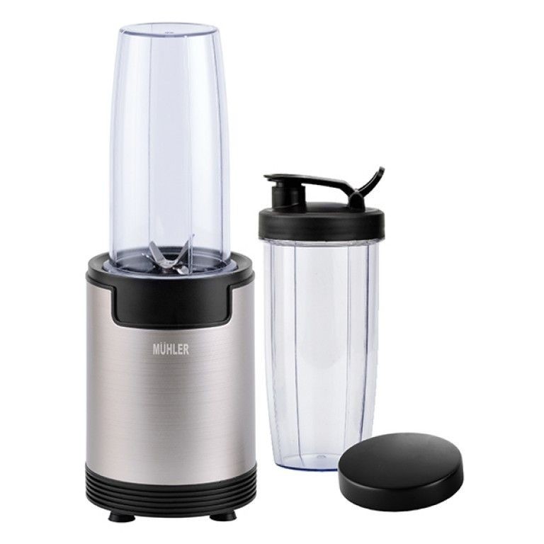 Blender Nutri Muhler- MNB-688, 0.8 l, 1 trepte viteza, 600W, aurie - imagine 1