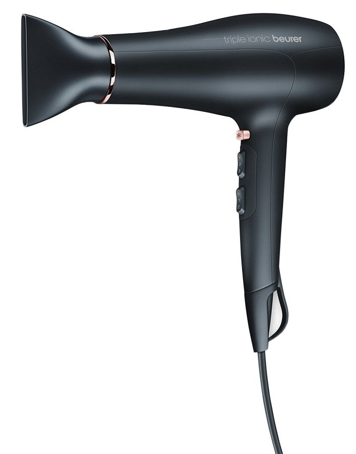 Uscător de păr Beurer - 59114_BEU, 2200W, 2 viteze, negru