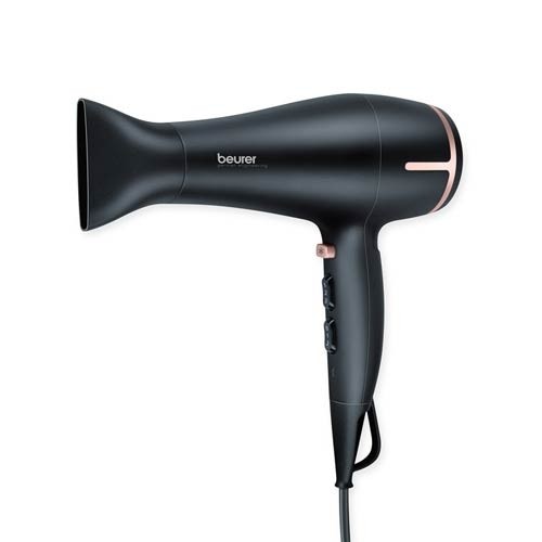 Uscător de păr Beurer - HC 25, 1600W, 2 viteze, negru