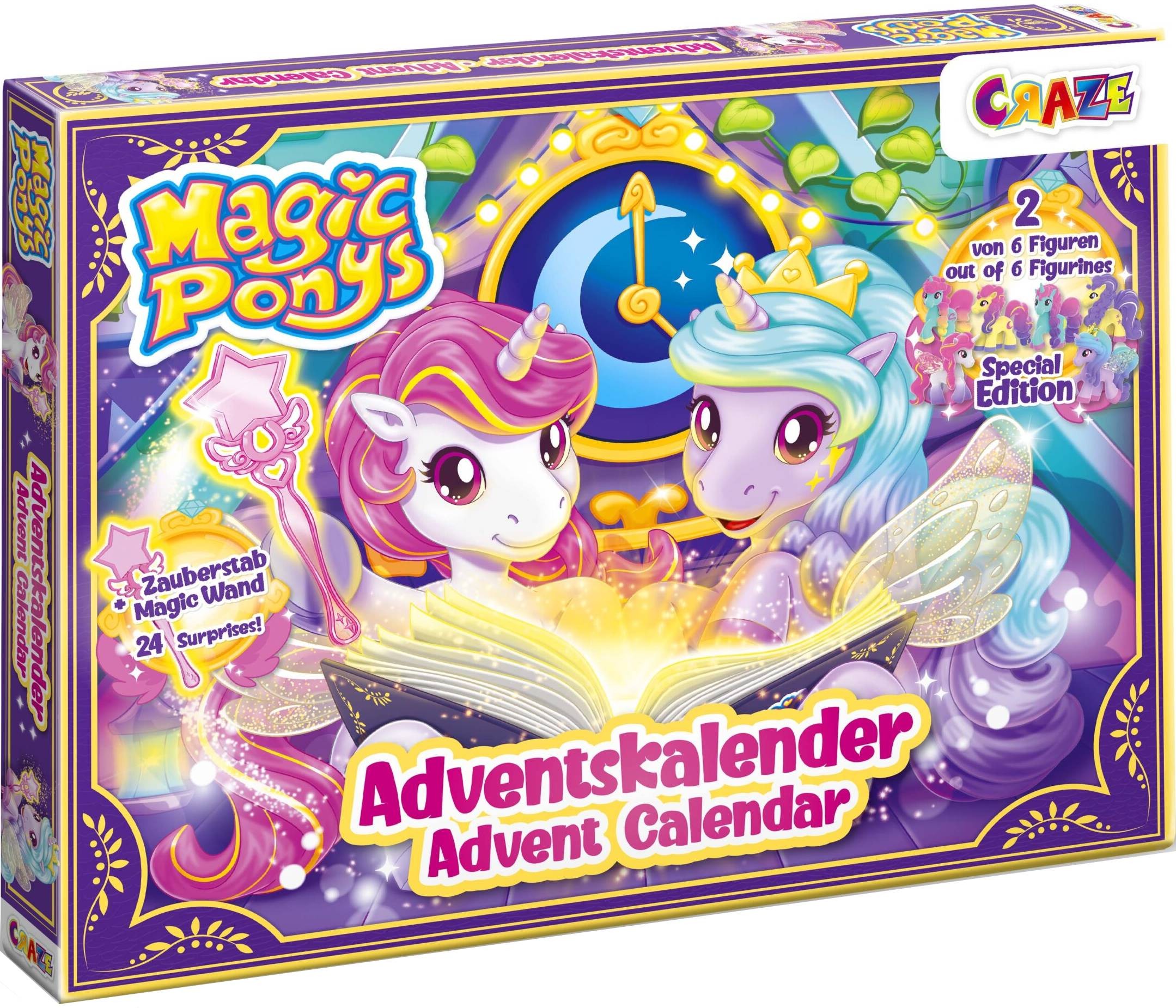Calendarul de Advent Craze - Ponei magici, 24 de piese - imagine 1