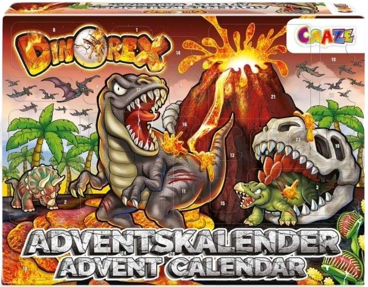 Calendarul de Advent Craze - Dinozaur, 24 piese - imagine 1