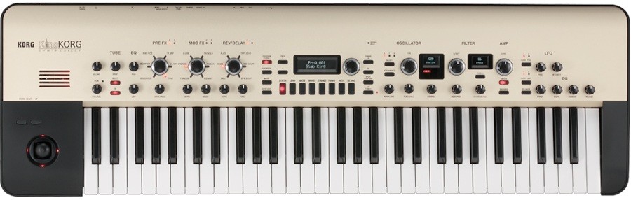 Sintetizator de modelare analogic Korg - KingKORG, 61 de taste, negru/bej