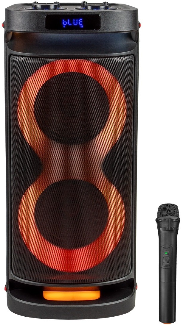Sistem audio Xmart - X-BASS BS60, cu microfon wireless, negru