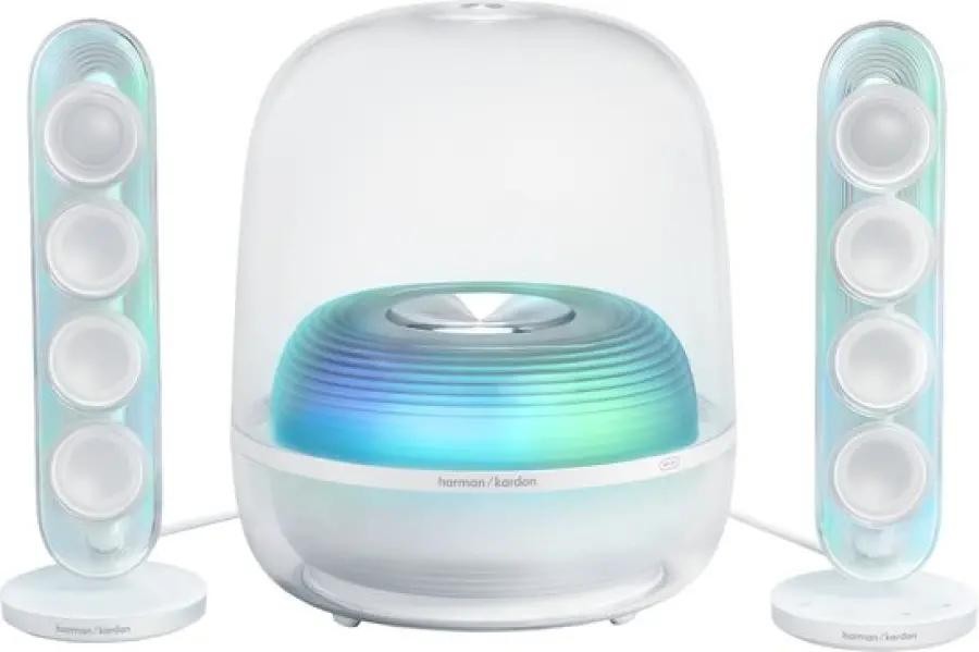 Sistem audio Harman Kardon – SoundSticks 5, 2.1, Wi-Fi, alb - imagine 1