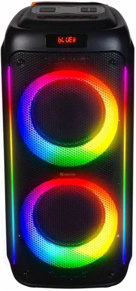 Sistem audio Denver - BPS-458, RGB, negru - imagine 1