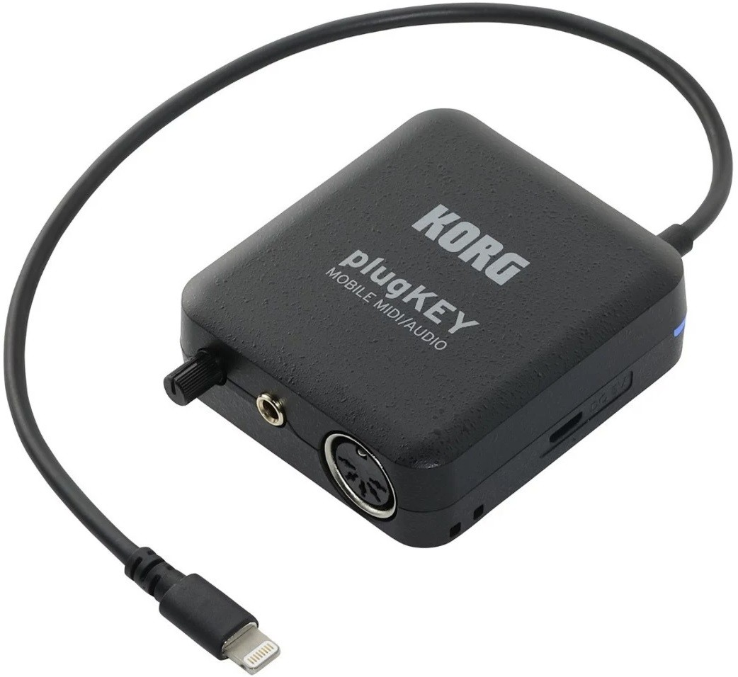 【KORG】plugKEY Interfață audio Korg - plugKEY, pentru iOS, negru | Ozone.ro