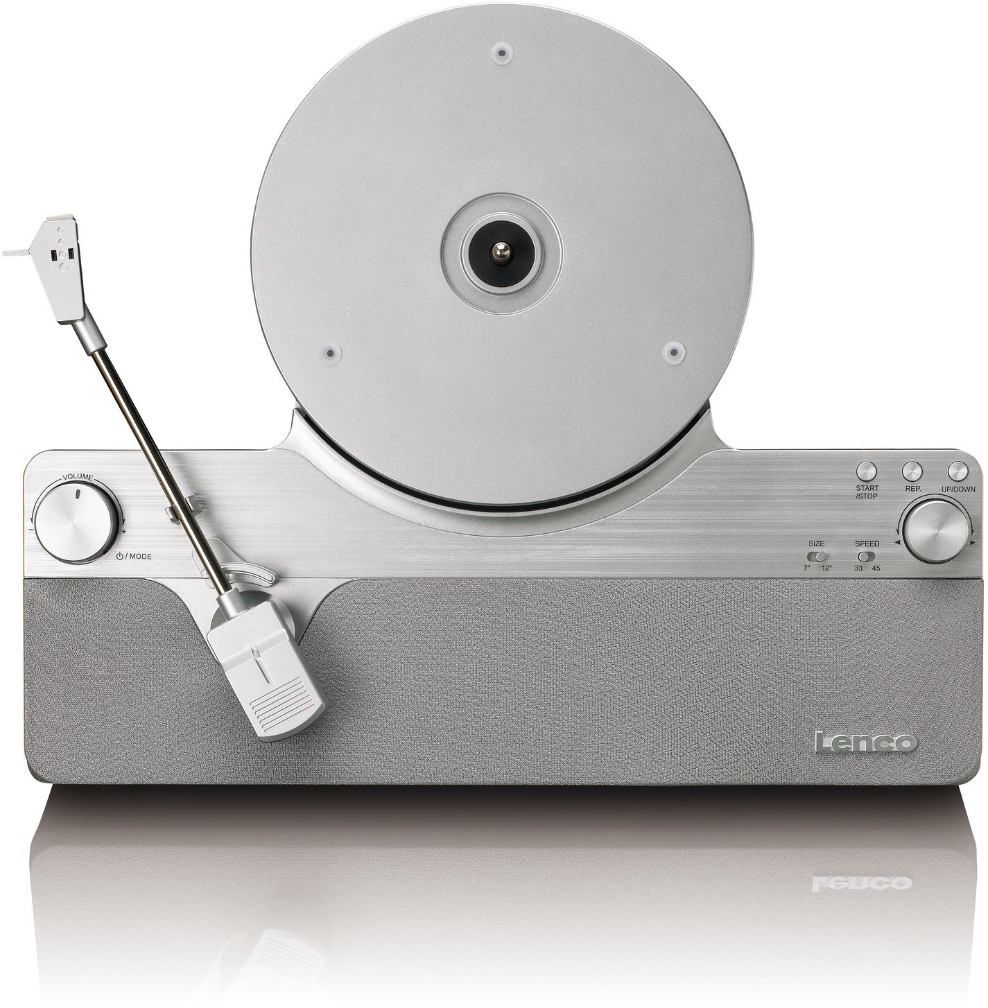 Pick-up automat vertical Lenco - LSA-071SI, Bluetooth, argintiu
