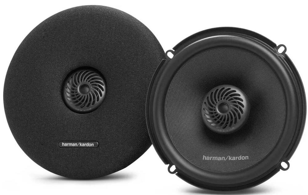 Coloane auto harman/kardon - FIT 6, set de 2 bucăți, negre - imagine 1