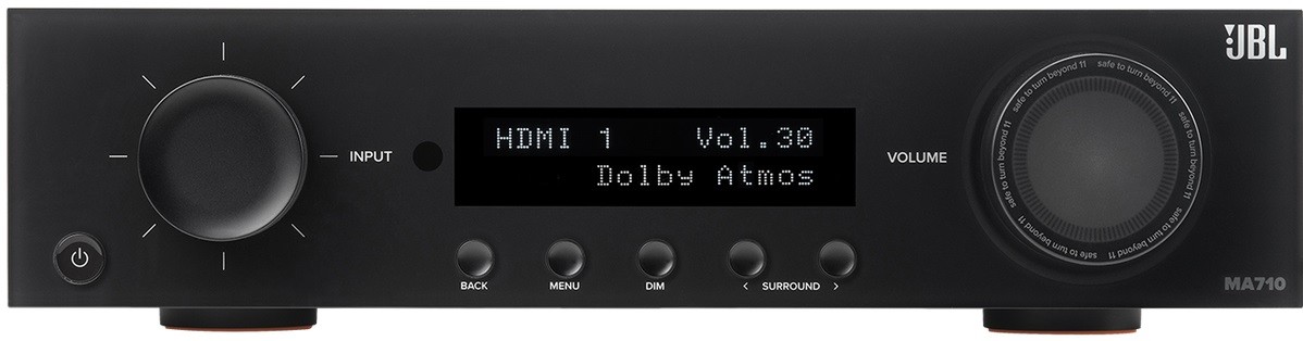 AV receptor JBL - MA710, negru - imagine 1