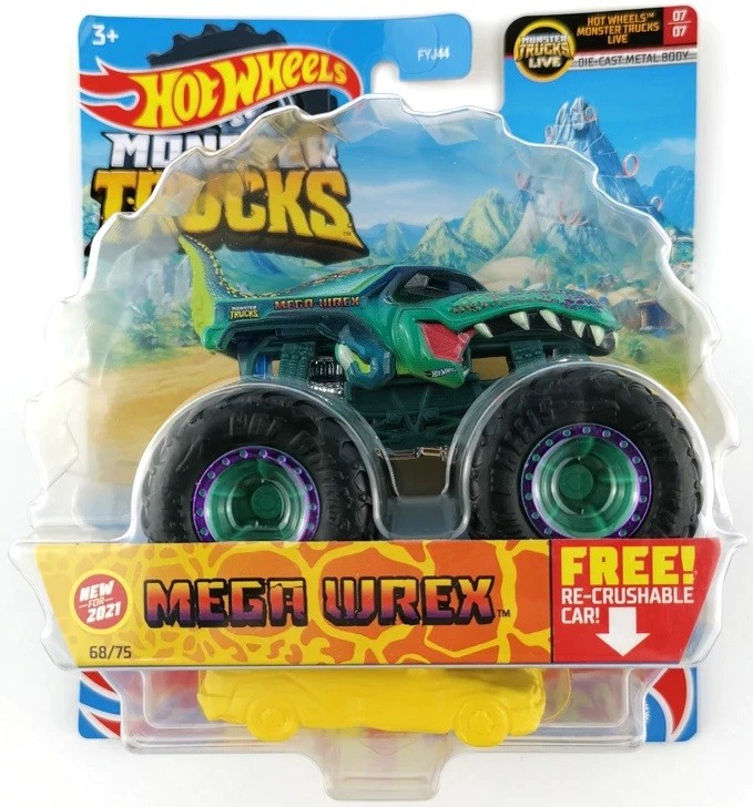 Hot wheels monster sales jam mega wrex