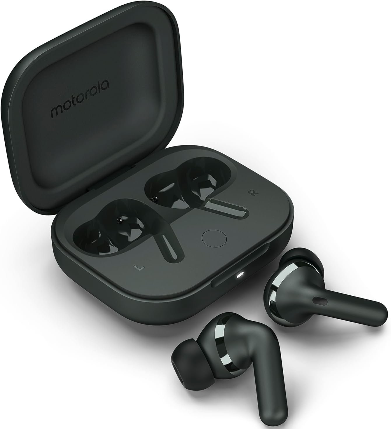 Căști wireless Motorola - Moto Buds+, TWS, ANC, Forest Grey