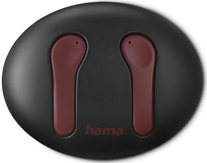 Căști wireless Hama - Spirit Unchained, TWS, ENC, roșii - imagine 1
