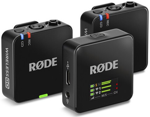 Sistem de microfon wireless Rode - Wireless GO II GEN3, negru - imagine 1