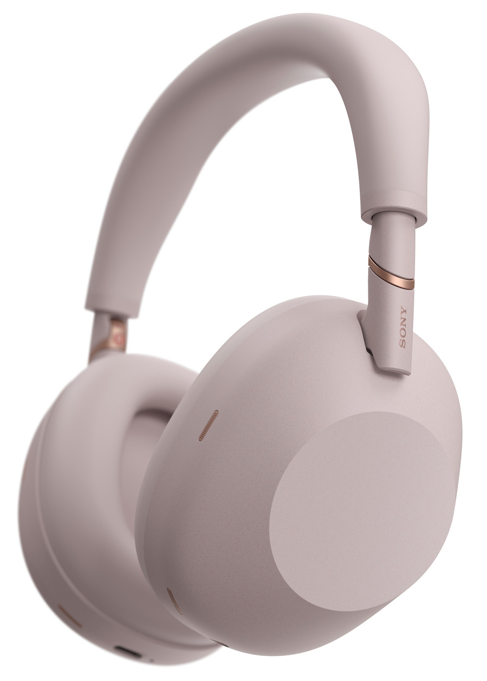 Căști wireless Sony - WH-1000XM6, ANC, Sand Pink