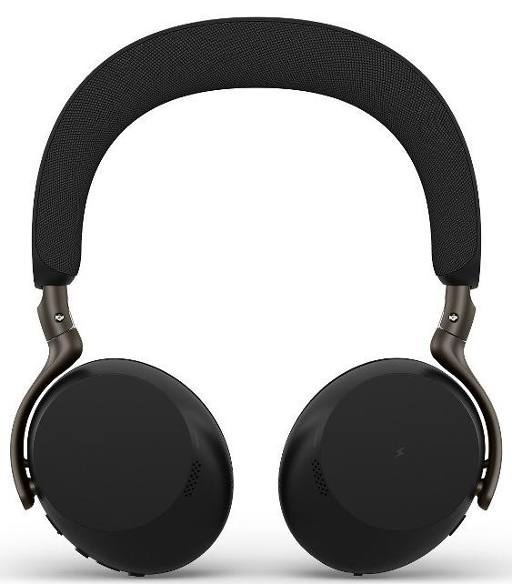 Căști wireless Jabra – Evolve3 75, ANC, MS, negru - imagine 1