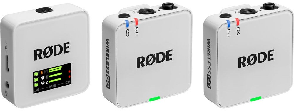 Sistem de microfon wireless Rode - Wireless GO III Gen 3, alb - imagine 1